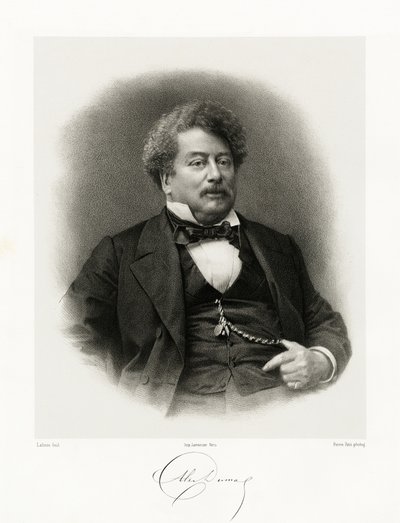 Alexandre Dumas von Jean Baptiste Adolphe Lafosse